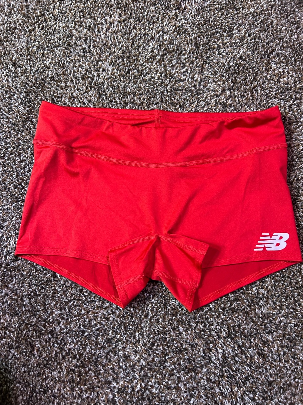 New Balance Red Women's Performance Bike Shorts